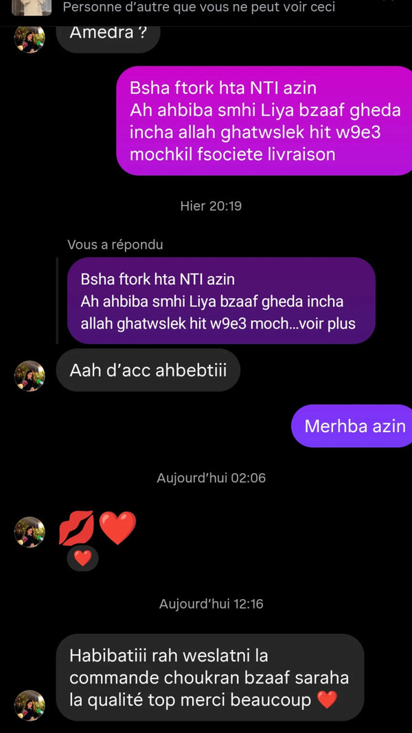 Instagram DM screenshot 5