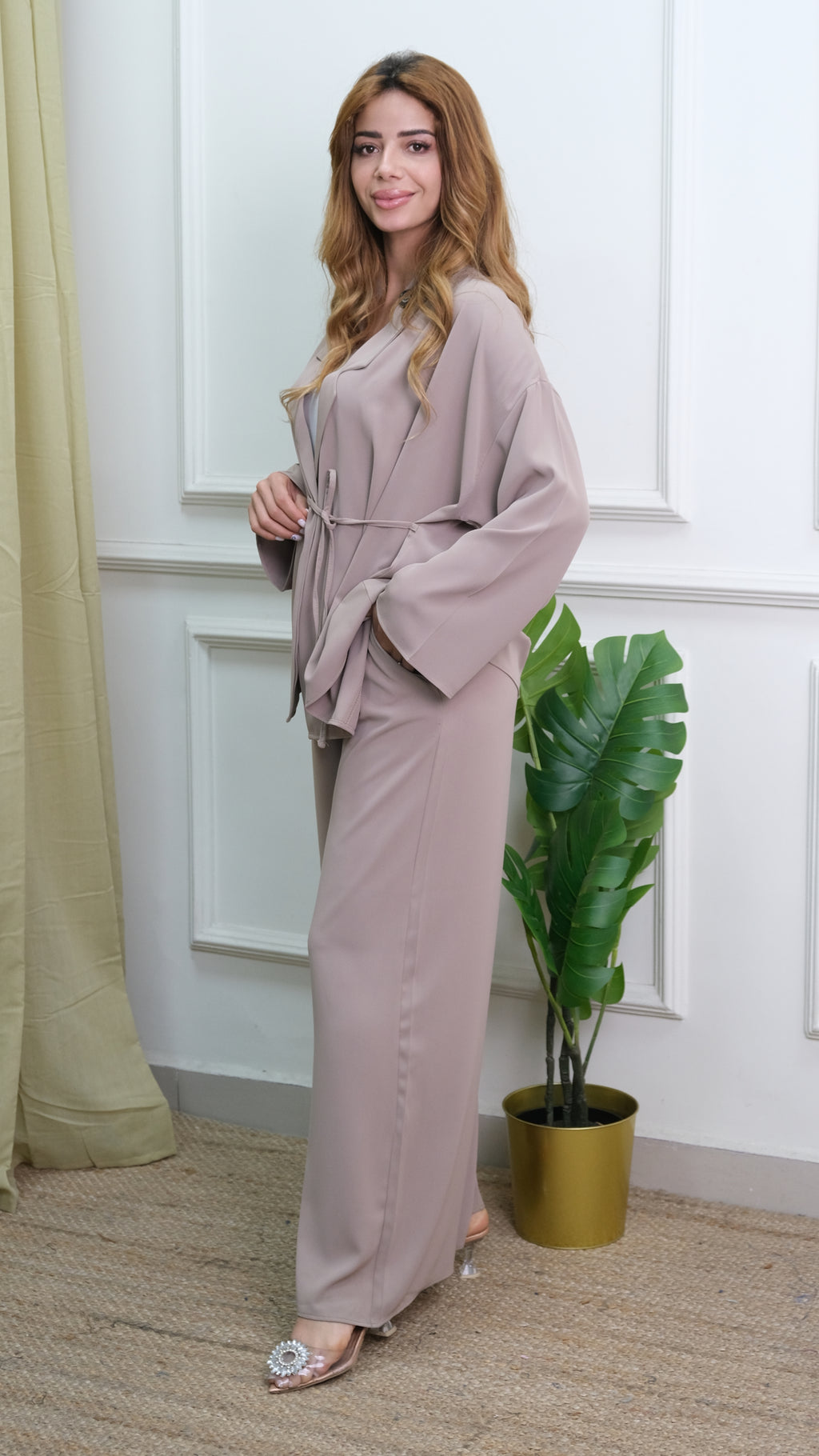 Ensemble Wrap Élégance – 2 Pièces